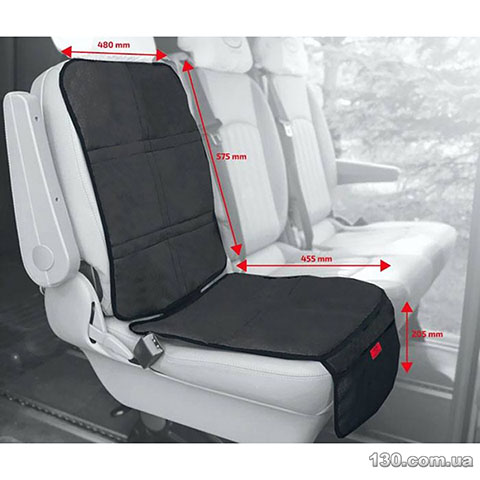HEYNER SeatProtector — захисний килимок на автомобільне сидіння Black (799 110)