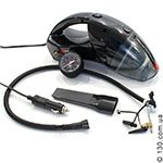 Car-vacuum cleaner with air compressor HEYNER VacuPressor 2in1 PRO 208 100 with pressure gauge for dry cleaning