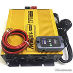 Car voltage converter Mexxsun YX 1000W 12 V, 1000 / 2000 W, with remote control and pure sine wave