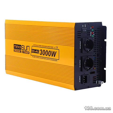 Mexxsun YX 3000W — car voltage converter 12 V, 3000 / 6000 W, pure sine wave