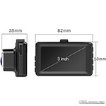 Car DVR Carcam T418 Dual