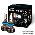 Светодиодные автолампы (комплект) Carlamp Night Vision Gen2 H11 5500K (NVGH11)