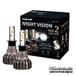 Світлодіодні автолампи (комплект) Carlamp Night Vision Gen2 H3 5500K (NVGH3)