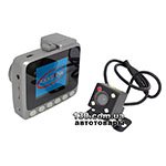 Автомобільний відеореєстратор Celsior CS-119 GPS з двома камерами, GPS та димплеєм