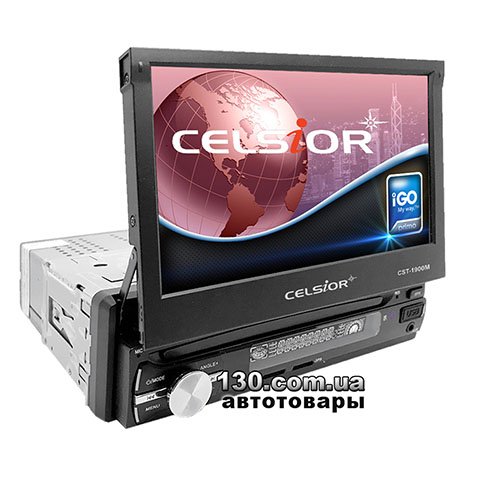 Медіа станція Celsior CST-1900M з GPS навігацією та Bluetooth
