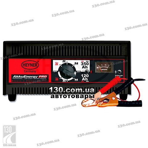 HEYNER Professional AkkuEnergy PRO 933 080 — зарядний пристрій 12 В / 24 В, 30 А для вантажного та легкового автомобіля