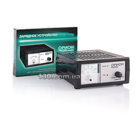 Импульсное зарядное устройство Орион PW265 12 В, 0,4-6 А для автомобильного аккумулятора