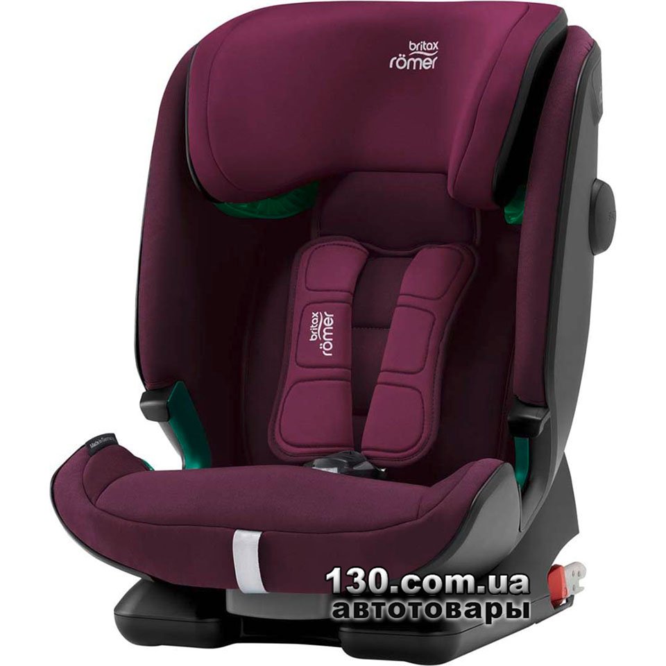 BritaxRomer ADVANSAFIX iSIZE — child car seat with ISOFIX Burgundy Red
