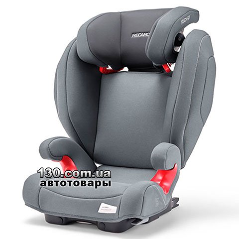 Recaro Monza Nova 2 Seatfix Prime — детское автокресло с ISOFIX Silent Grey