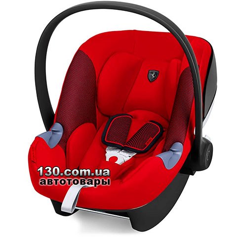Cybex Aton M i-Size Ferrari Racing Red red — детское автокресло