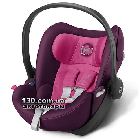 Cybex Cloud Q Mystic Pink purple — baby car seat