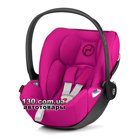 Cybex Cloud Z i-Size Passion Pink purple — детское автокресло