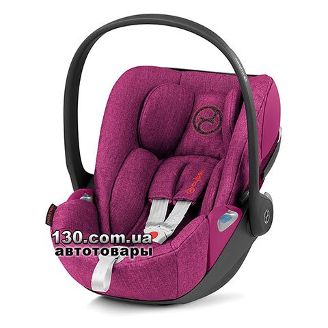 Cybex Cloud Z i-Size Plus Passion Pink purple — детское автокресло
