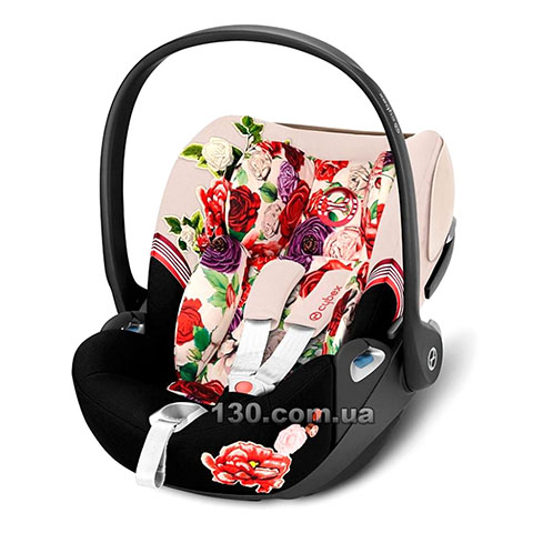 Cybex Cloud Z i-Size Spring Blossom Light — baby car seat