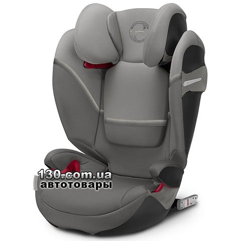 Cybex Solution S i-Fix Soho Grey mid grey — child car seat with ISOFIX