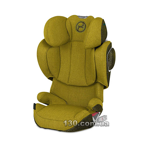 Cybex Solution Z i-Fix Plus Mustard Yellow — baby car seat