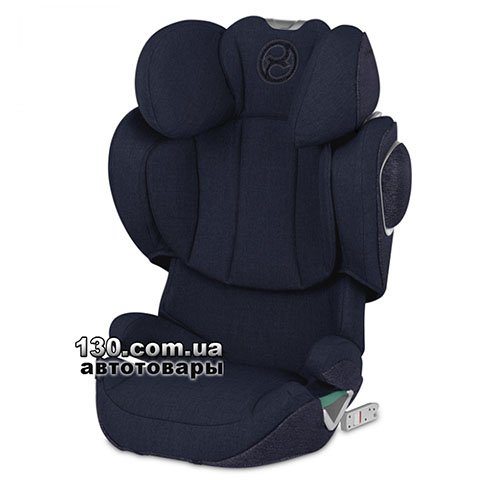 Child car seat with ISOFIX Cybex Solution Z i-Fix Plus Nautical Blue navy blue
