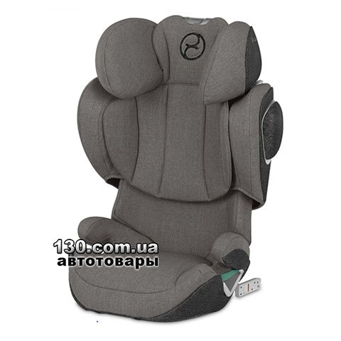 Child car seat with ISOFIX Cybex Solution Z i-Fix Plus Soho Grey mid grey