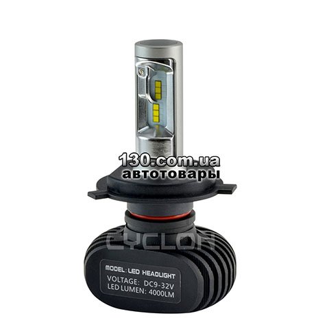 Cyclon LED H4 Hi/Low type 9 4000 LM — led-light headlamp