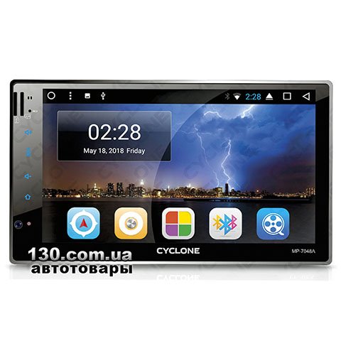 Медіа станція Cyclone MP-7048A на Android з Wi-Fi, GPS і Bluetooth
