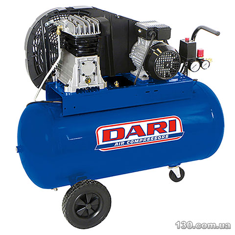 Belt Drive Compressor with receiver DARI DEC100-330T-380-ITALY