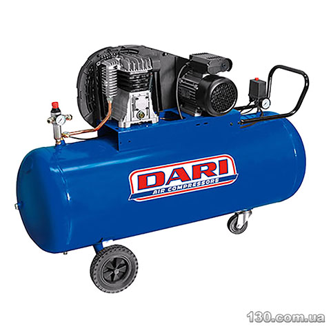 DARI DEC200-480-380-ITALY — компрессор с ременным приводом и ресивером
