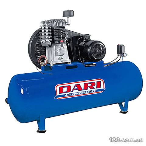 Belt Drive Compressor with receiver DARI DEF500-840-380-ITALY