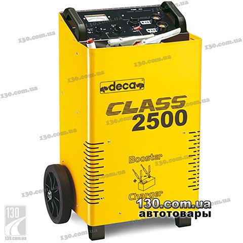 DECA CLASS BOOSTER 2500 — пуско-заряджувальний пристрій (230 / 400 В) 12 / 24 В, 180 А, старт 2500 А