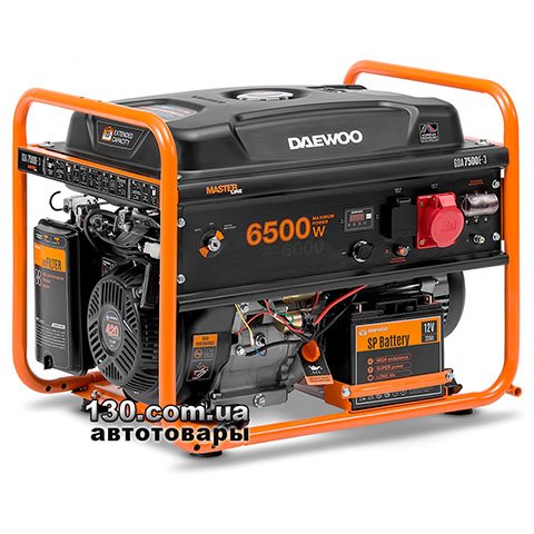 Daewoo GDA 7500E-3 — gasoline generator