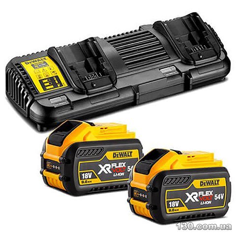 Set of battery and charger DeWalt DCB132X2