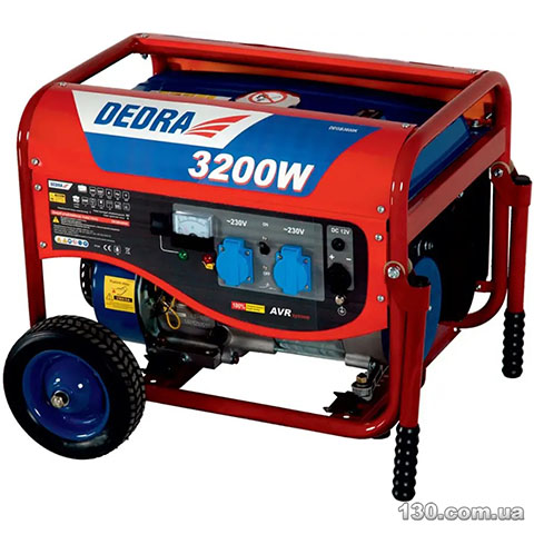 Dedra DEGB3610K — генератор бензиновий