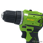 Drill driver Procraft PA-12 BL Cordless (incl. 1 battery)