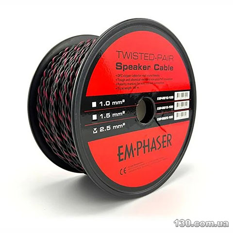 Speaker cable EMPHASER ESP-RS25-100