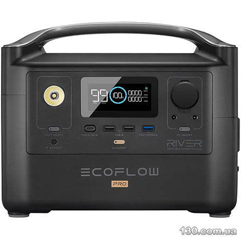 EcoFlow RIVER Pro — Portable power station (EFRIVER600PRO-EU)