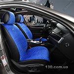 Накидки на сиденья Elegant PALERMO EL 700 202 передние цвет голубой