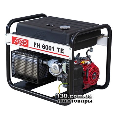 Gasoline generator FOGO FH 6001 TE