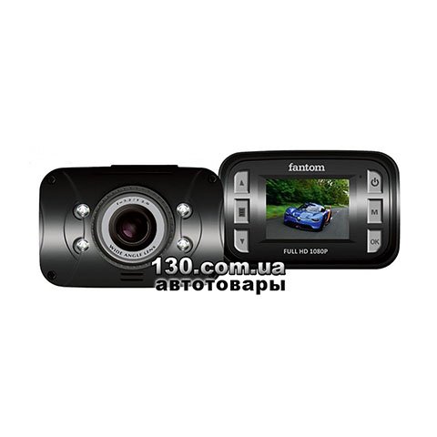 Автомобильный видеорегистратор Fantom DVR-900FHD с ИК подсветкой и дисплеем