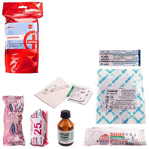 First-aid kit OEM 02-001-DP medical transport, according to TU(02-001-DP)