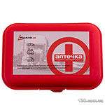 First-aid kit OEM 02-053-P medical car according to TU(02-053-P), red plastic case