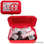 First-aid kit OEM 02-053-P medical car according to TU(02-053-P), red plastic case
