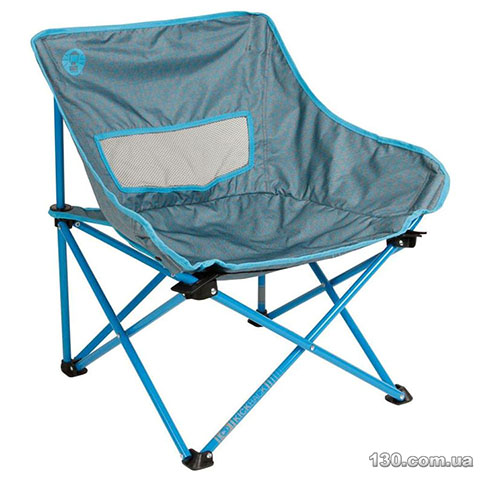 Coleman Kickback — folding chair blue