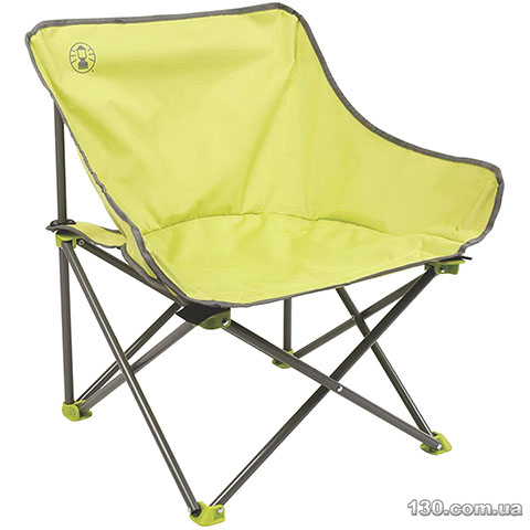 Coleman Kickback — folding chair yellow