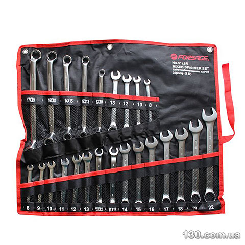 Wrench set Forsage F-5148R