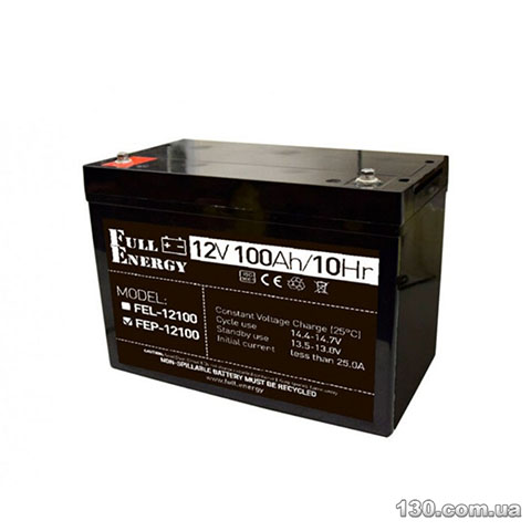 Full Energy FEP-12100 AGM — Акумуляторна батарея 12 В, 100 Аг