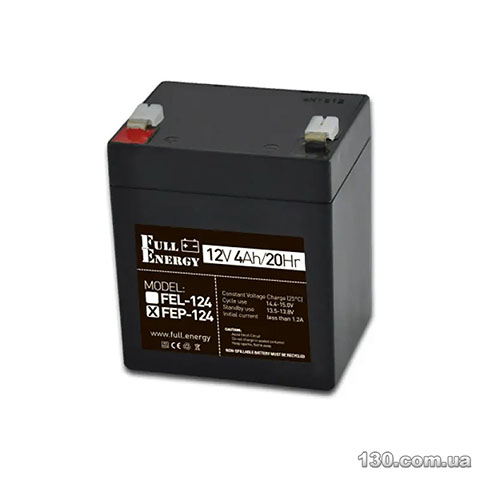 Full Energy FEP-124 AGM — Accumulator battery