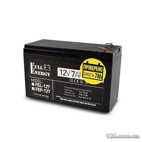 Full Energy FEP-127 AGM — Accumulator battery