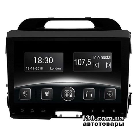 Штатна магнітола Gazer CM5008-SL на Android з WiFi, GPS навігацією і Bluetooth для Kia