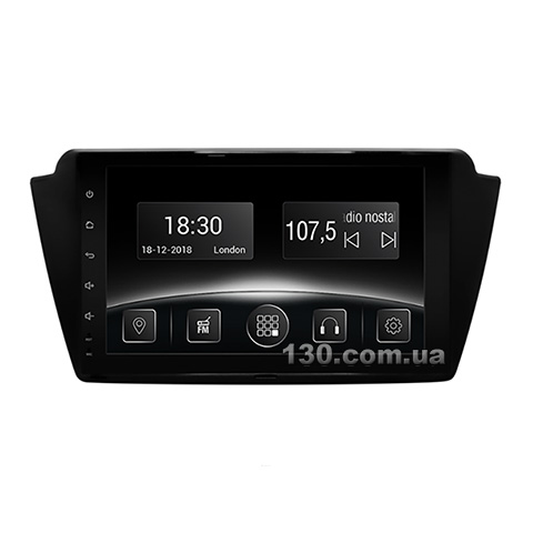 Штатная магнитола Gazer CM5509-NJ на Android с WiFi, GPS навигацией и Bluetooth для Skoda