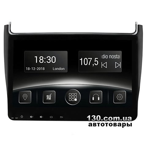 Штатная магнитола Gazer CM5510-614 на Android с WiFi, GPS навигацией и Bluetooth для Volkswagen