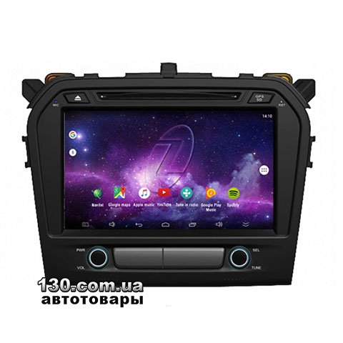 Штатна магнітола Gazer CM6009-GV на Android з WiFi, GPS навігацією та Bluetooth для Suzuki